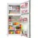 Alt View 2. Midea - Midea MRT18D3BST 18 Cu. Ft. Stainless Garage Ready Top Freezer Refrigerator - Stainless.