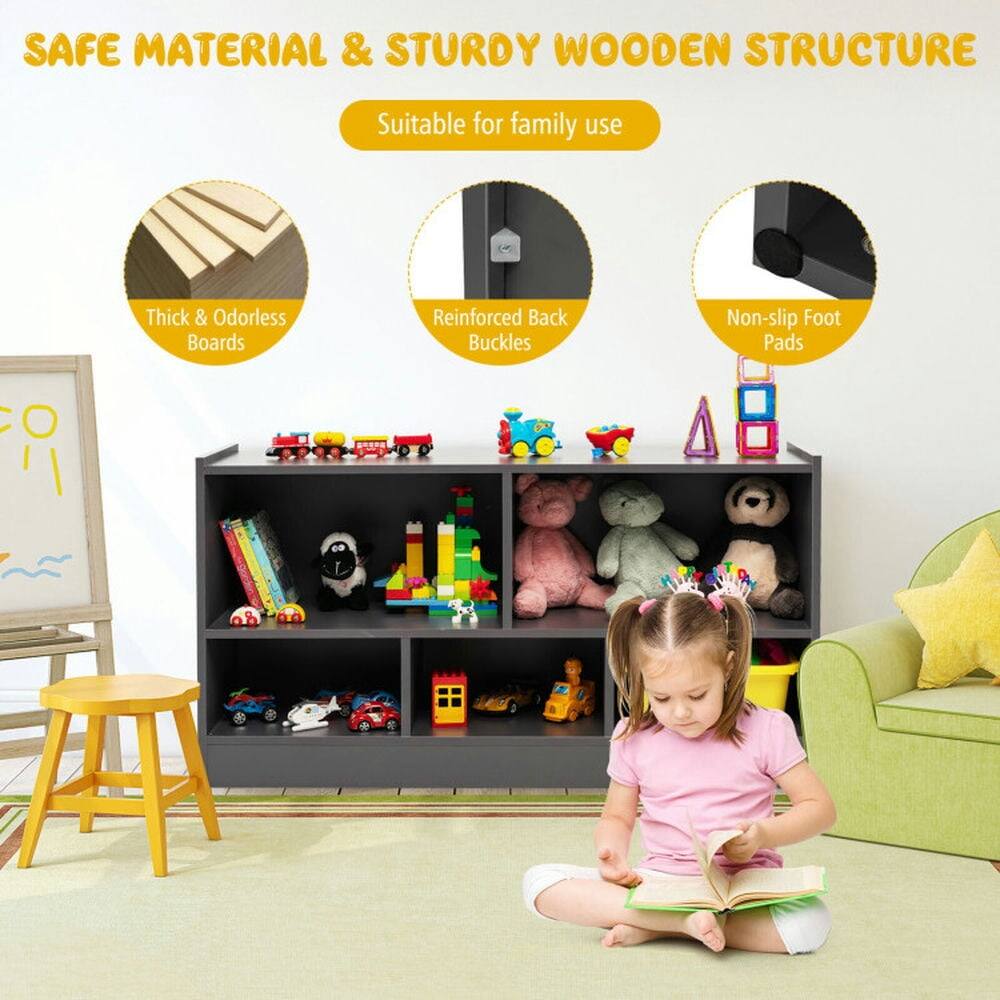 SAFE MATERIAL & STURDY WOODEN STRUCTURE  
Suitable for family use  

- Thick & Odorless Boards  
- Reinforced Back Buckles  
- Non-slip Foot Pads
