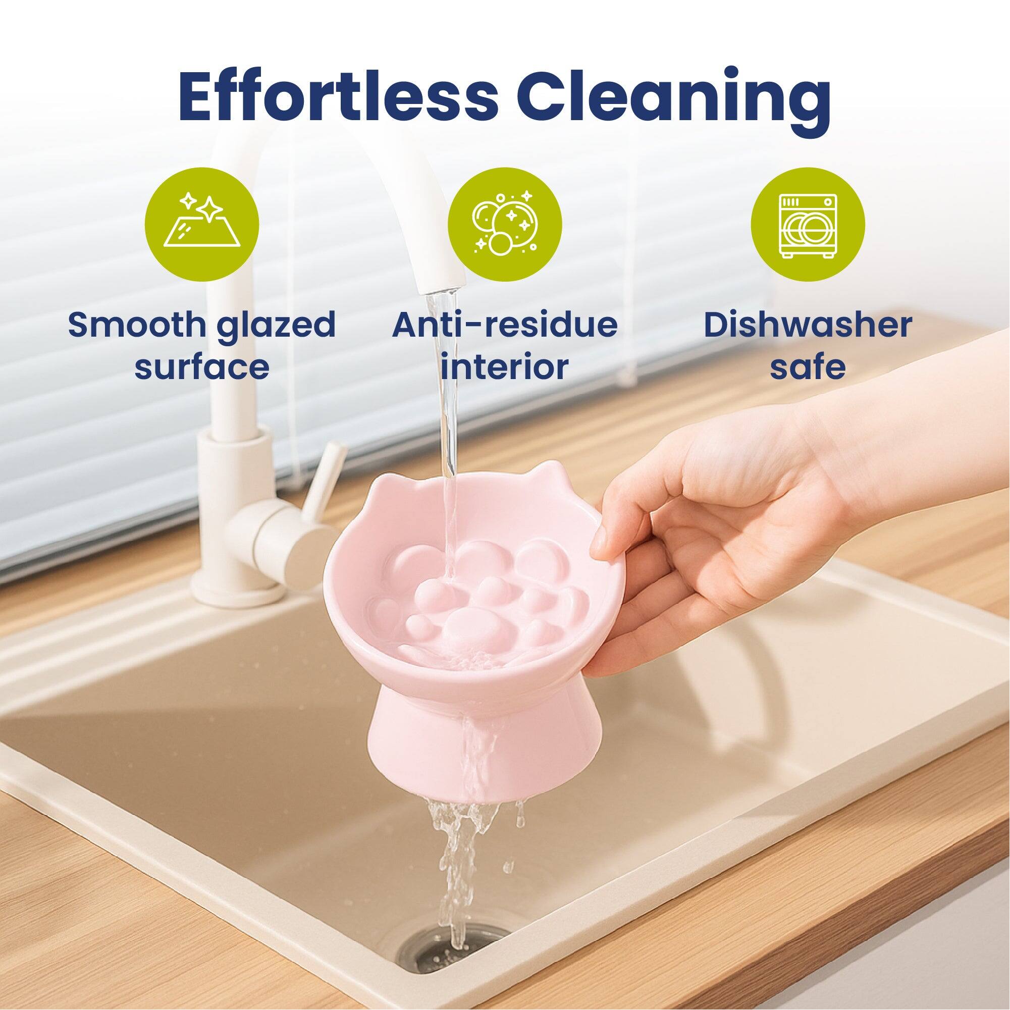 Effortless Cleaning

- Smooth glazed surface
- Anti-residue interior
- Dishwasher safe
