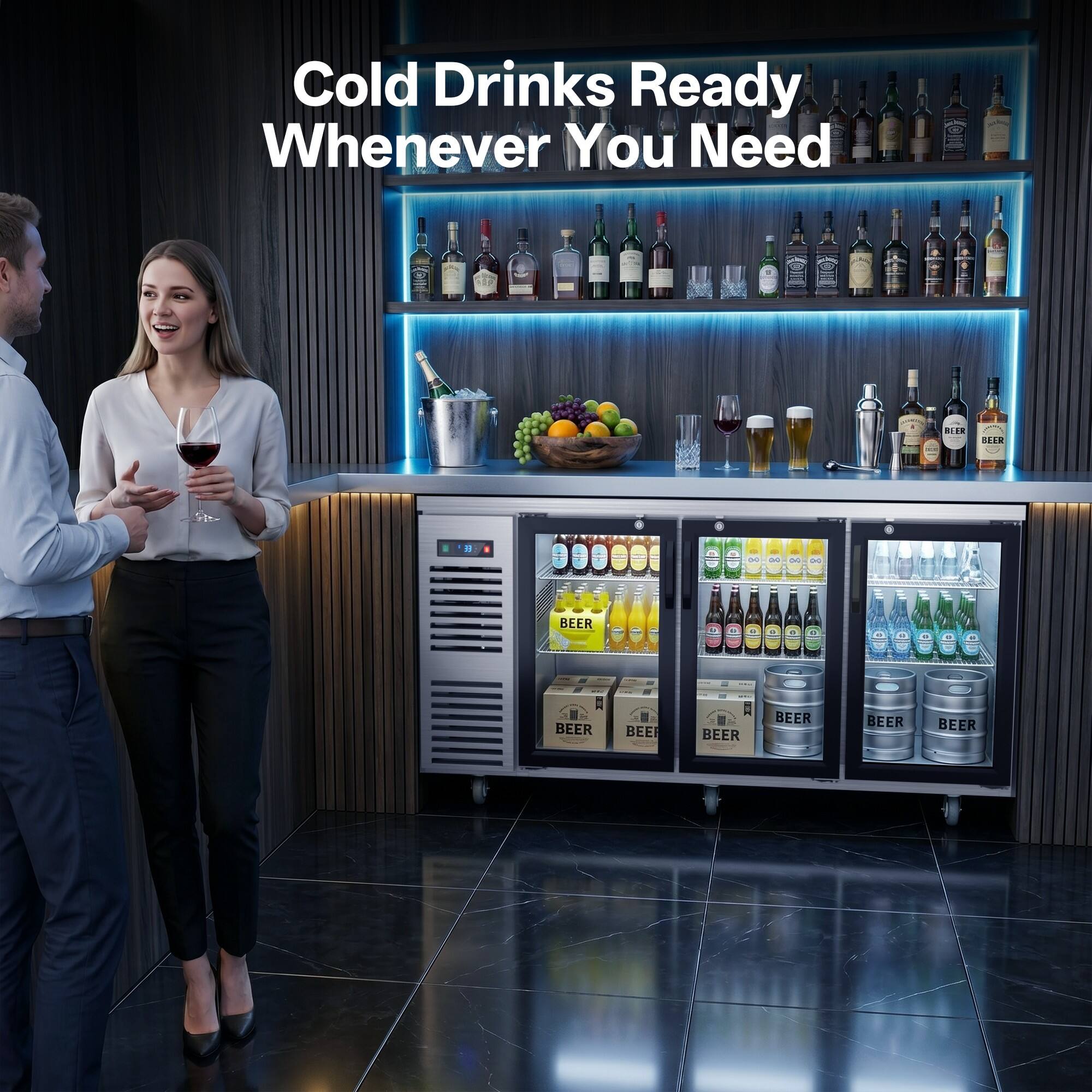 Cold Drinks Ready Whenever You Need