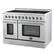 Angle. Forno Appliances - Paolo 6.7 Cu. Ft. Freestanding Electric True Convection Range - Stainless Steel.