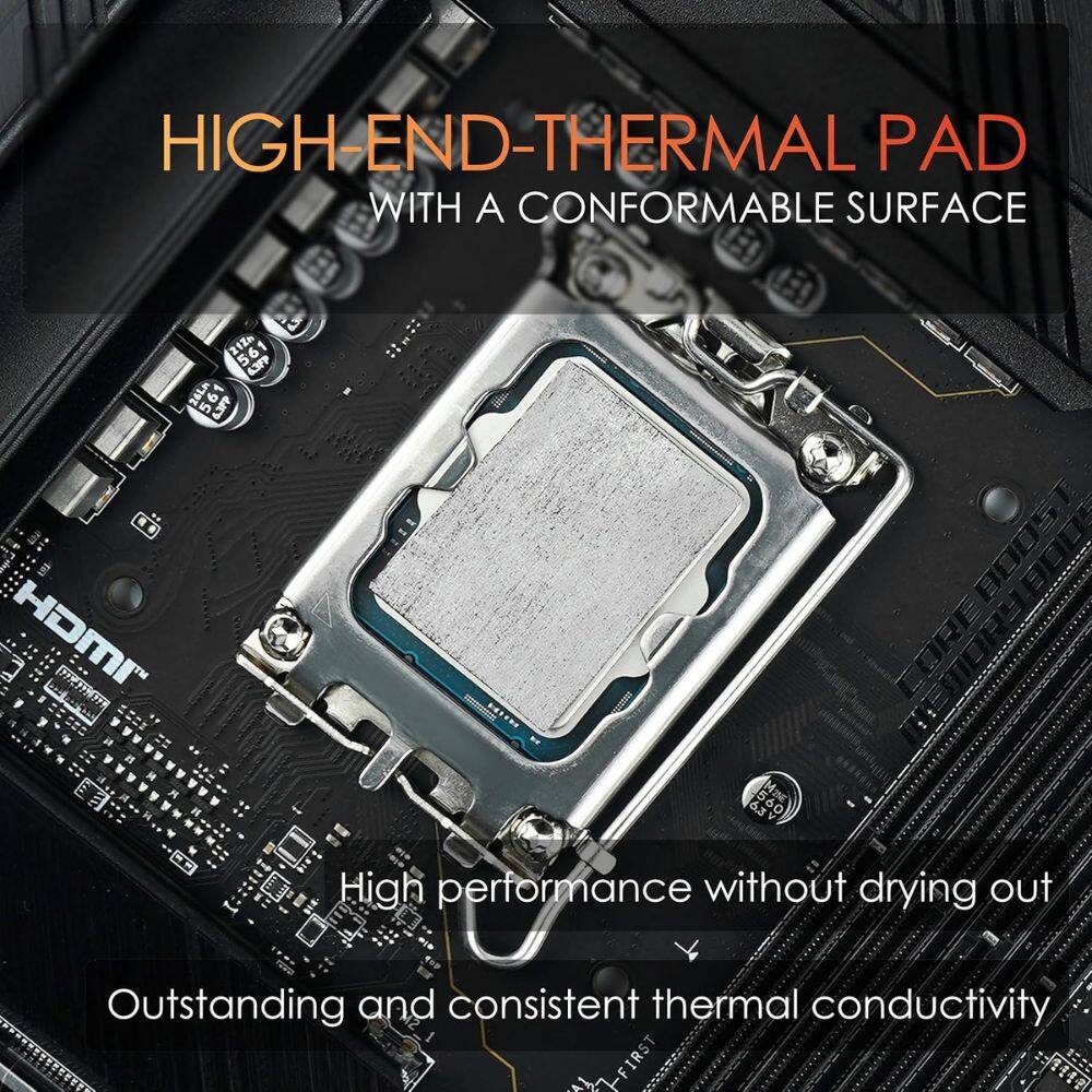 HIGH-END THERMAL PAD WITH A CONFORMABLE SURFACE

High performance without drying out

Outstanding and consistent thermal conductivity