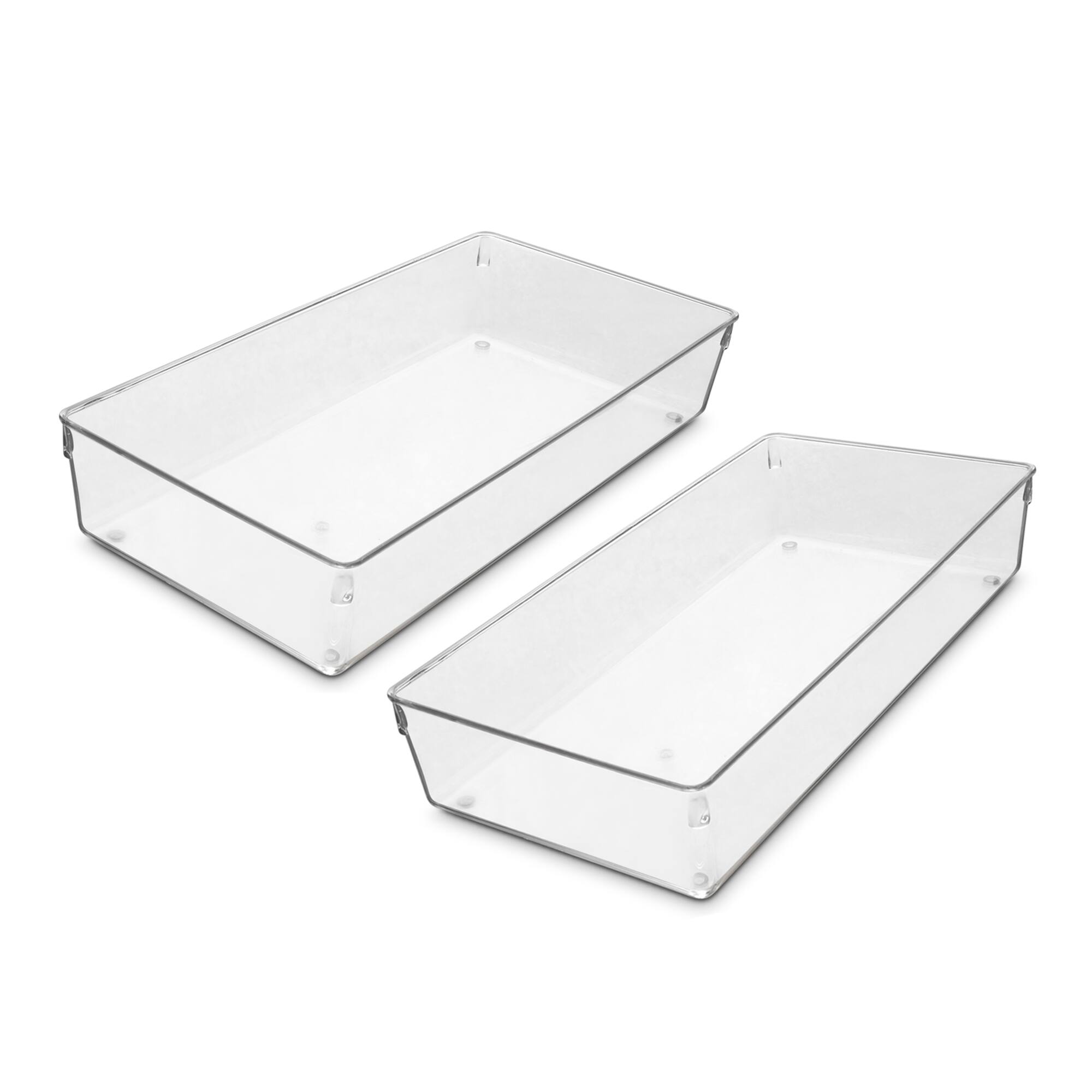 Alt View 1. Sorbus - Sorbus Drawer Organizer Set - Clear.