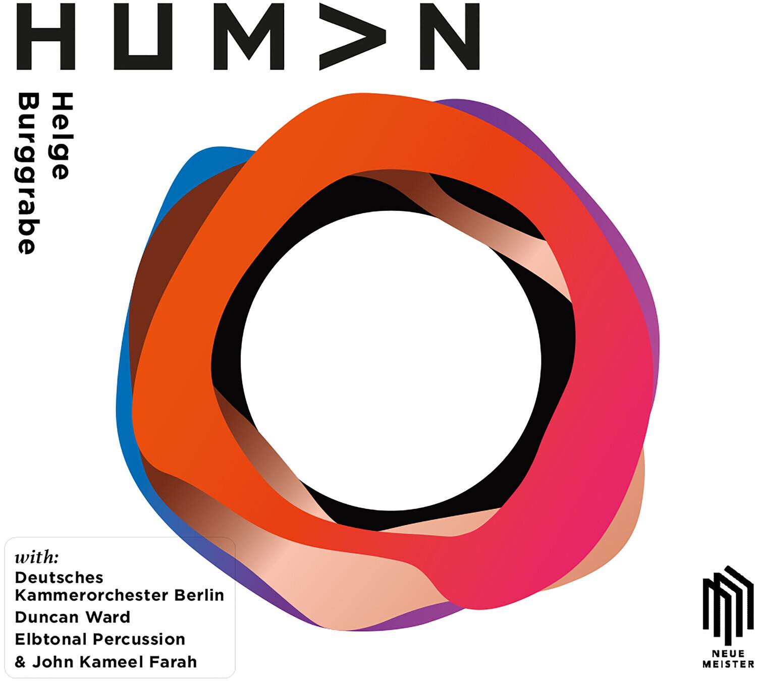 Burggrabe Deutsches Kammerorchester Berlin Elbtonal Percussion Farah Ward - Human   - COMPACT DISCS [CD]