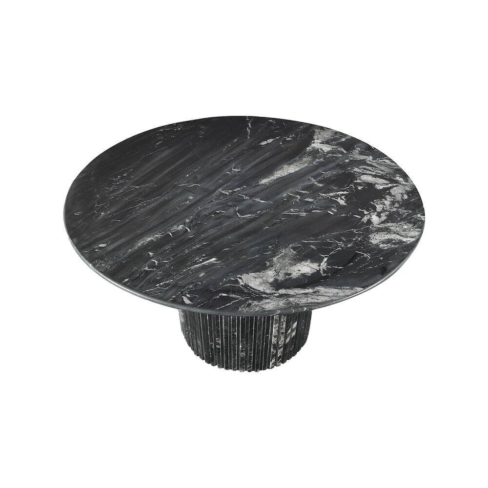 Alt View 2. Meridian Furniture - Genoa Black Coffee Table - Black.