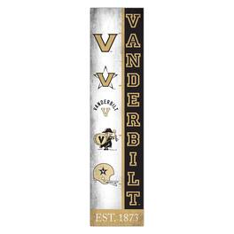 Fan Creations - Vanderbilt Commodores 6" x 24" Progression Wood Sign - Multicolor