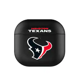 Keyscaper - Houston Texans Insignia AirPods 4th Generation Case Cover - No Size - Black