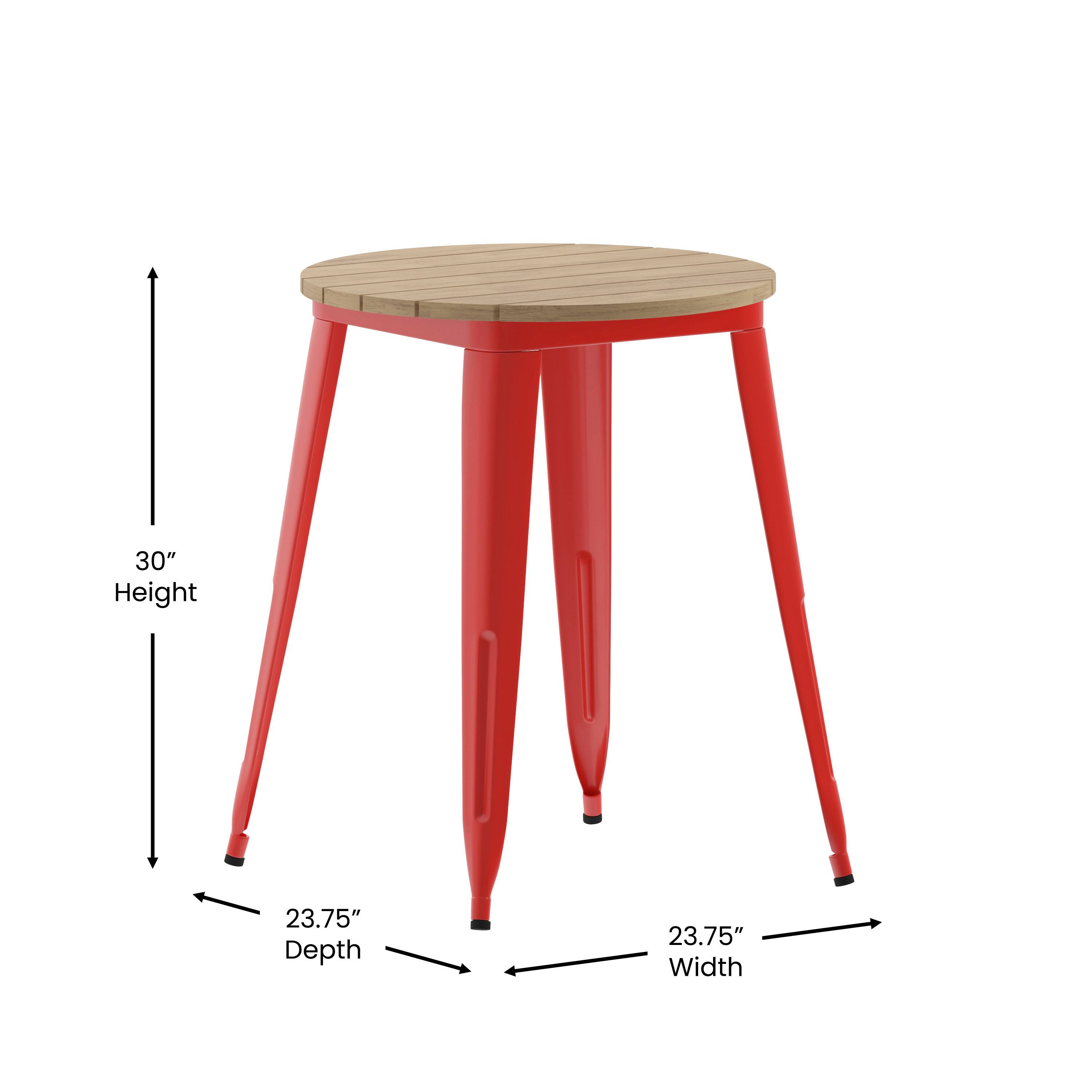 30" Height, 23.75" Depth, 23.75" Width