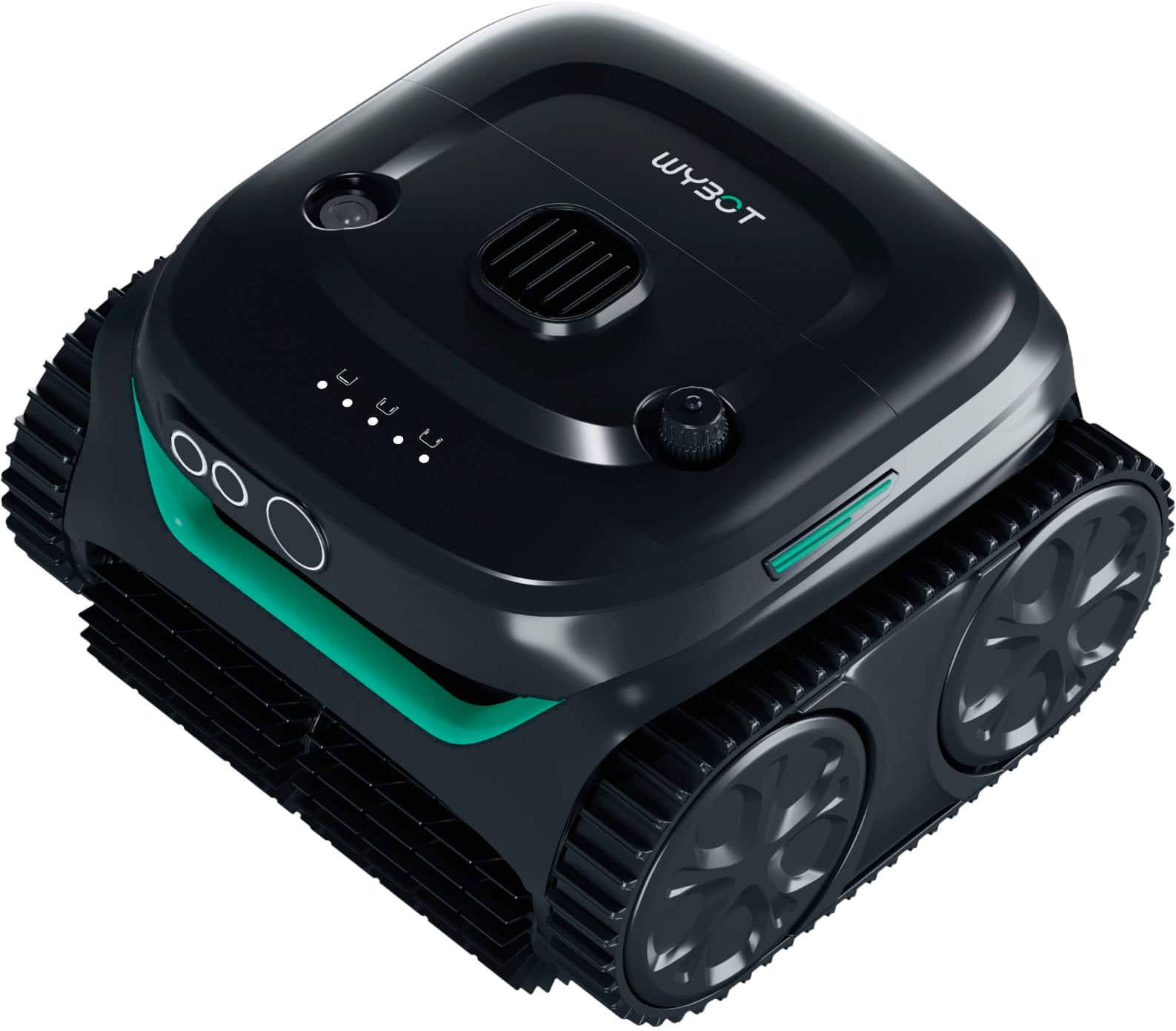 Wybot - C2 Pro Robot Pool Cleaner - Black - Front_Zoom
