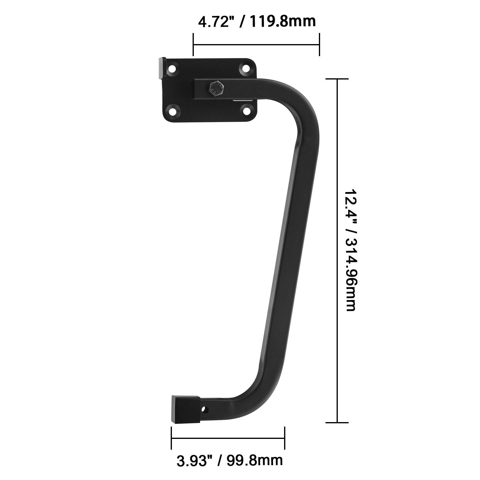 4.72" / 119.8mm  
12.4" / 314.96mm  
3.93" / 99.8mm