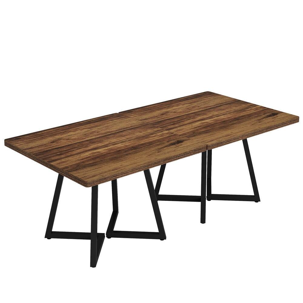 Left. Kadyn - Kadyn End Table,Dining Table, Living Room Table,31.5" Square Dining Table, Wood Kitchen Table for 4,Brown - Brown.