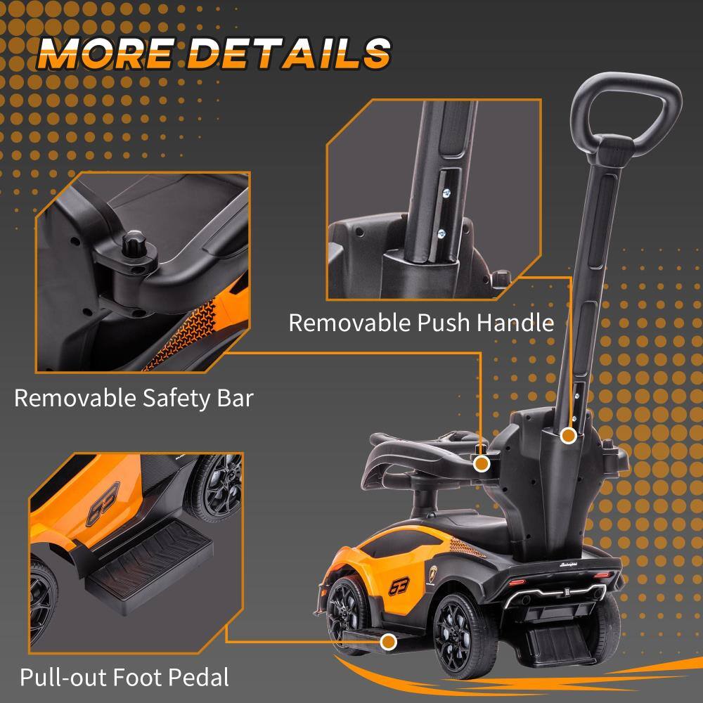 MORE DETAILS

- Removable Push Handle
- Removable Safety Bar
- Pull-out Foot Pedal