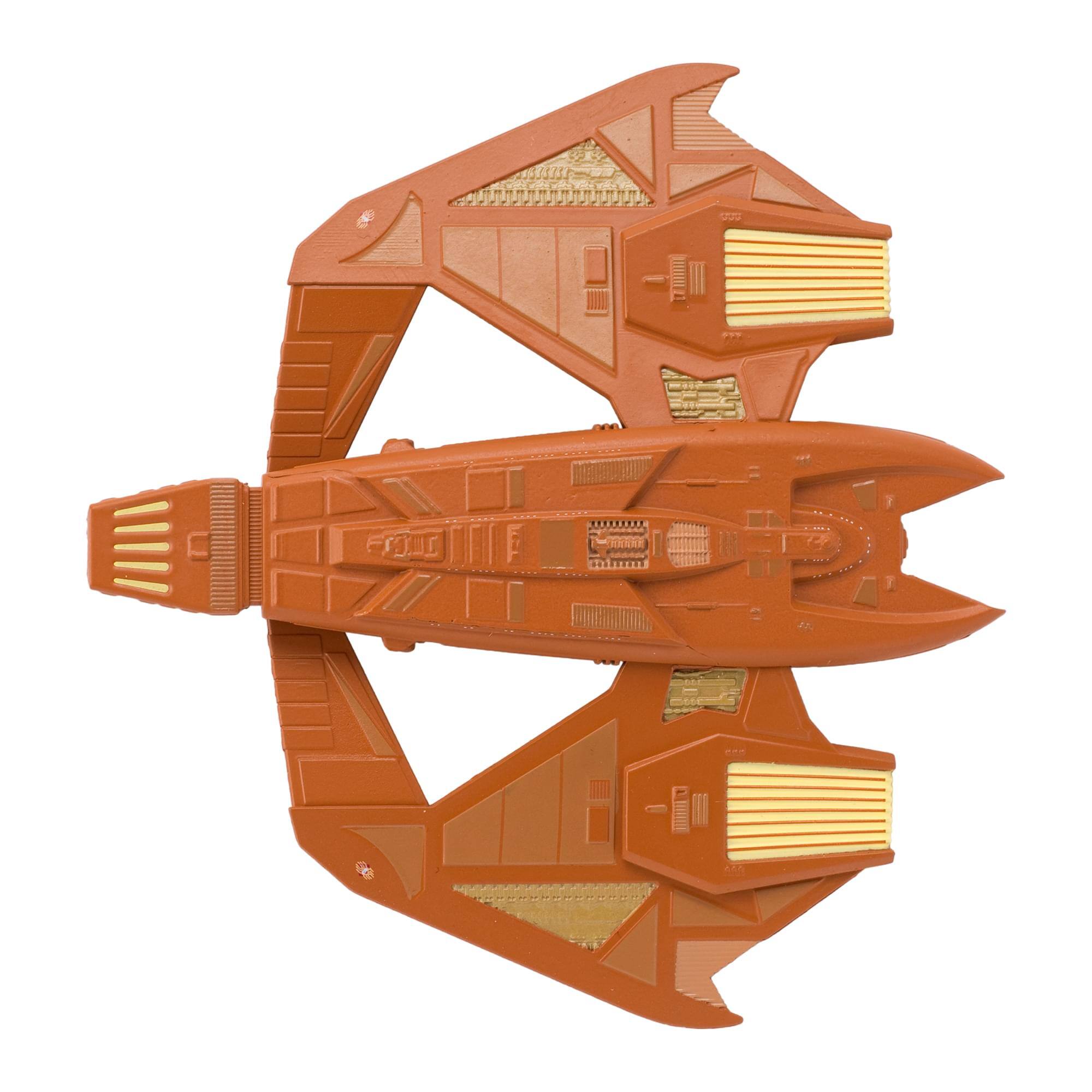 Alt View 5. Eaglemoss - Eaglemoss Star Trek Ship Replica | Vidiian Warship - Brown.
