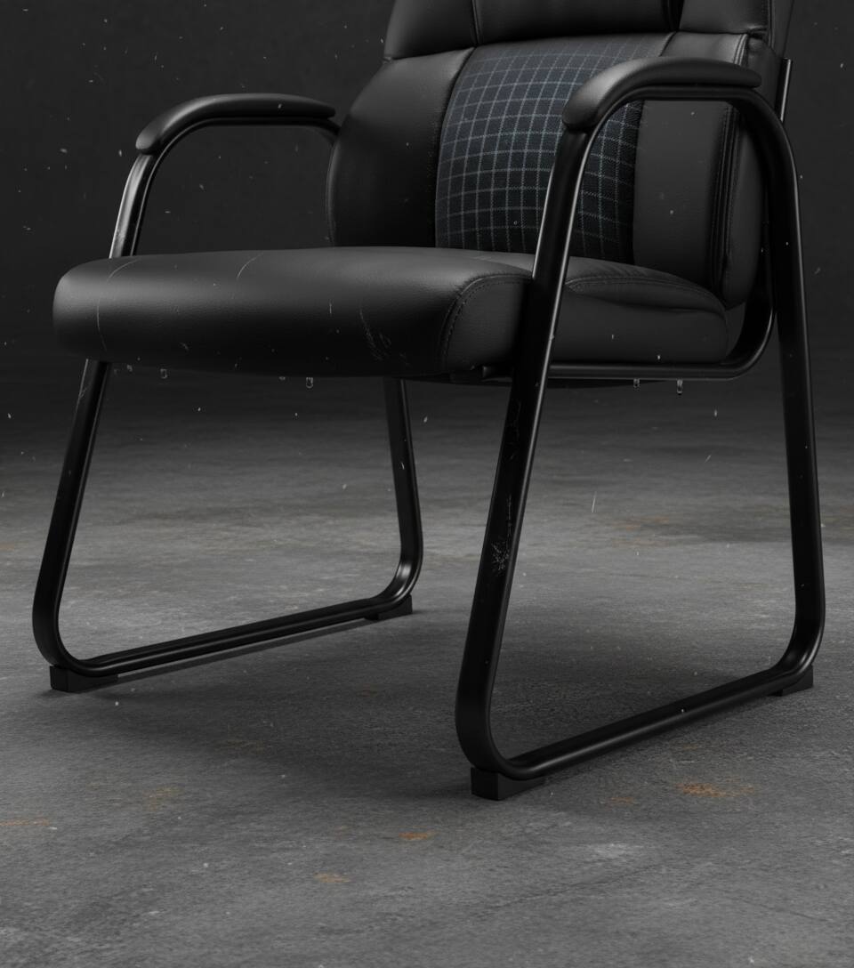 Alt View 6. AOITUN - Waiting Room Guest Chair Set of 2 - Comfortable Arm Chairs for Office & Home - Black.
