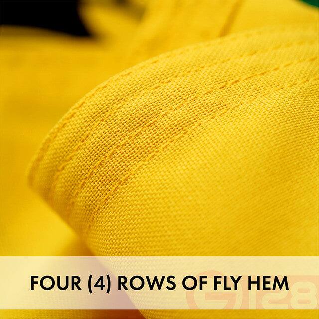 FOUR (4) ROWS OF FLY HEM