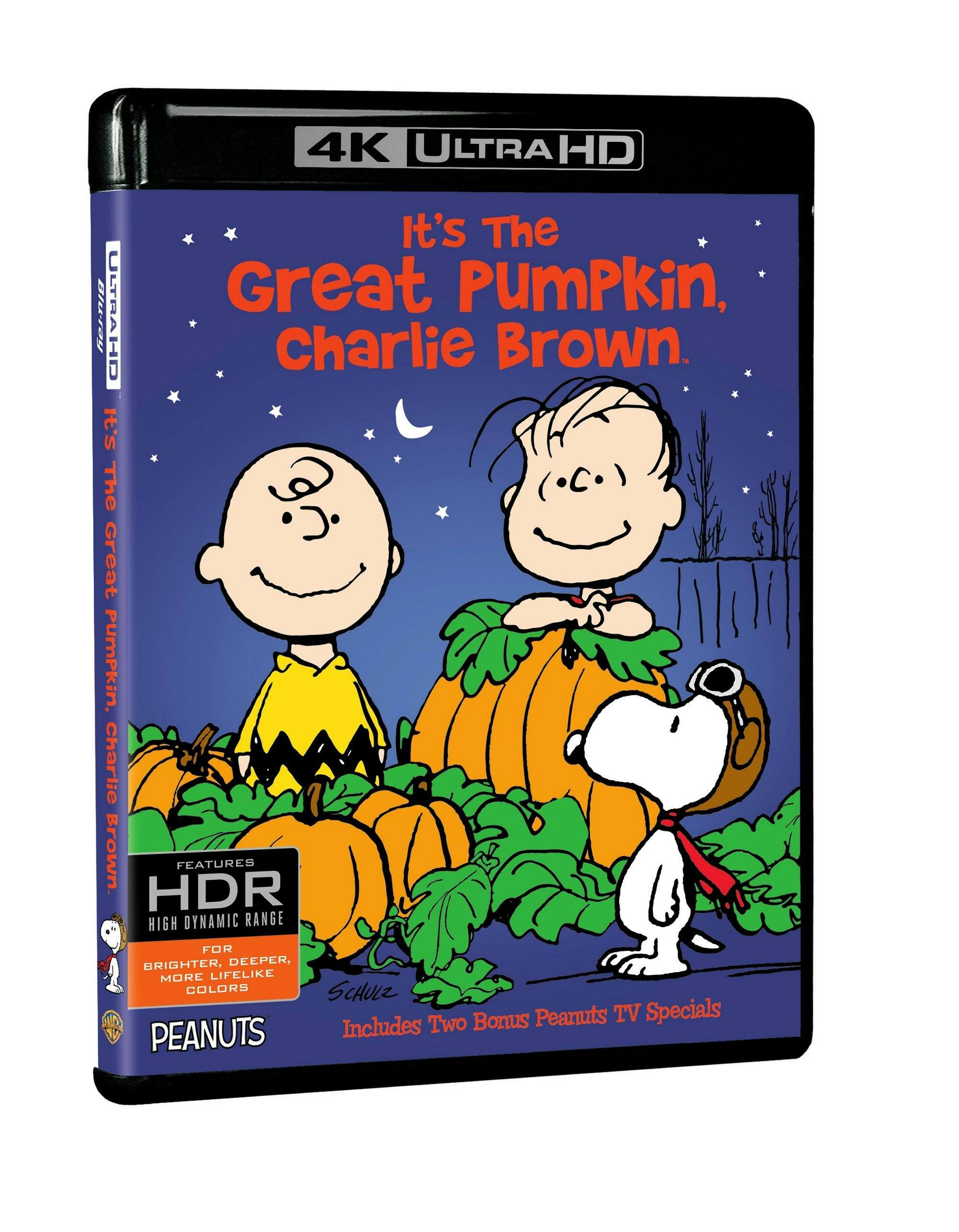 Angle. Peanuts - It's the Great Pumpkin, Charlie Brown   - 4K Blu-Ray.