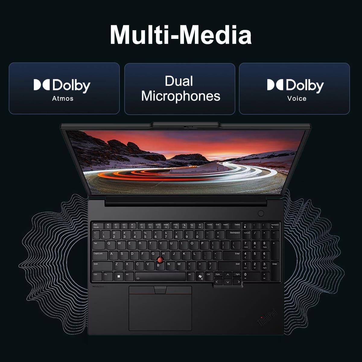 Multi-Media  
Dolby Atmos  
Dual Microphones  
Dolby Voice