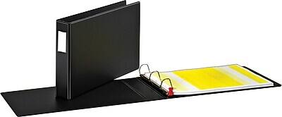 Alt View 1. Cardinal - EasyOpen 2" 3-Ring Non-View Binder, D-Ring - Black.