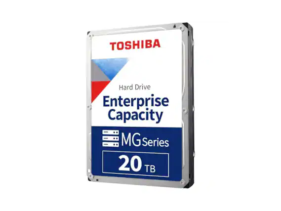 TOSHIBA
Hard Drive Enterprise Capacity MG Series 20 TB