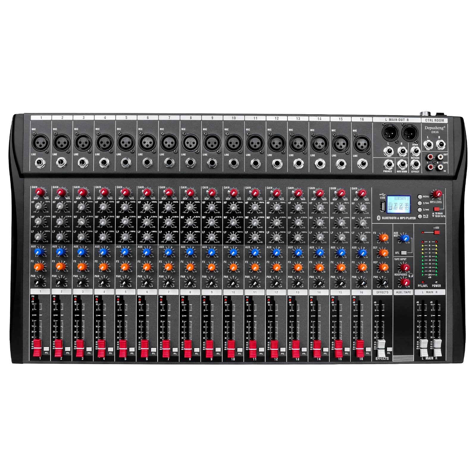 DX16 - 16 Channel Audio Mixer