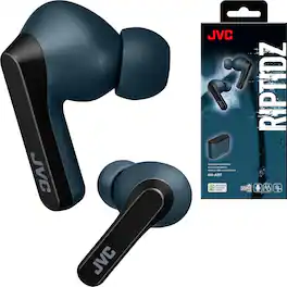 JVC - Riptidz True Wirless In-Ear Headphones HAA9TA - Blue