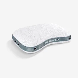 Bedgear - Storm Cuddle Curve Performance® Pillow - Standard, 1.0 Loft - White