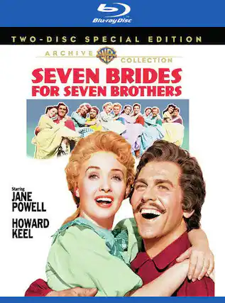 Front. Seven Brides for Seven Brothers - BluRay.