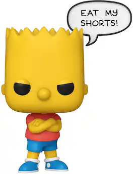 Funko - POP! Sayings: Simpsons - Bart (Specialty Channel) - COLLECTABLES - Multicolor