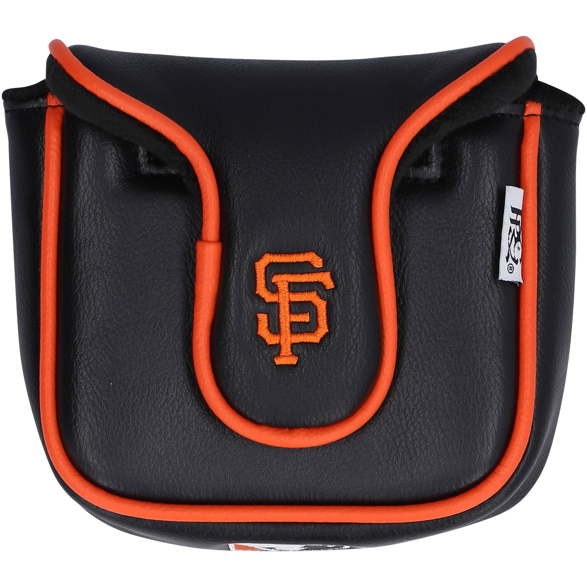 Alt View 1. PRG Americas - White San Francisco Giants Logo Track Mallet Putter Cover - White.
