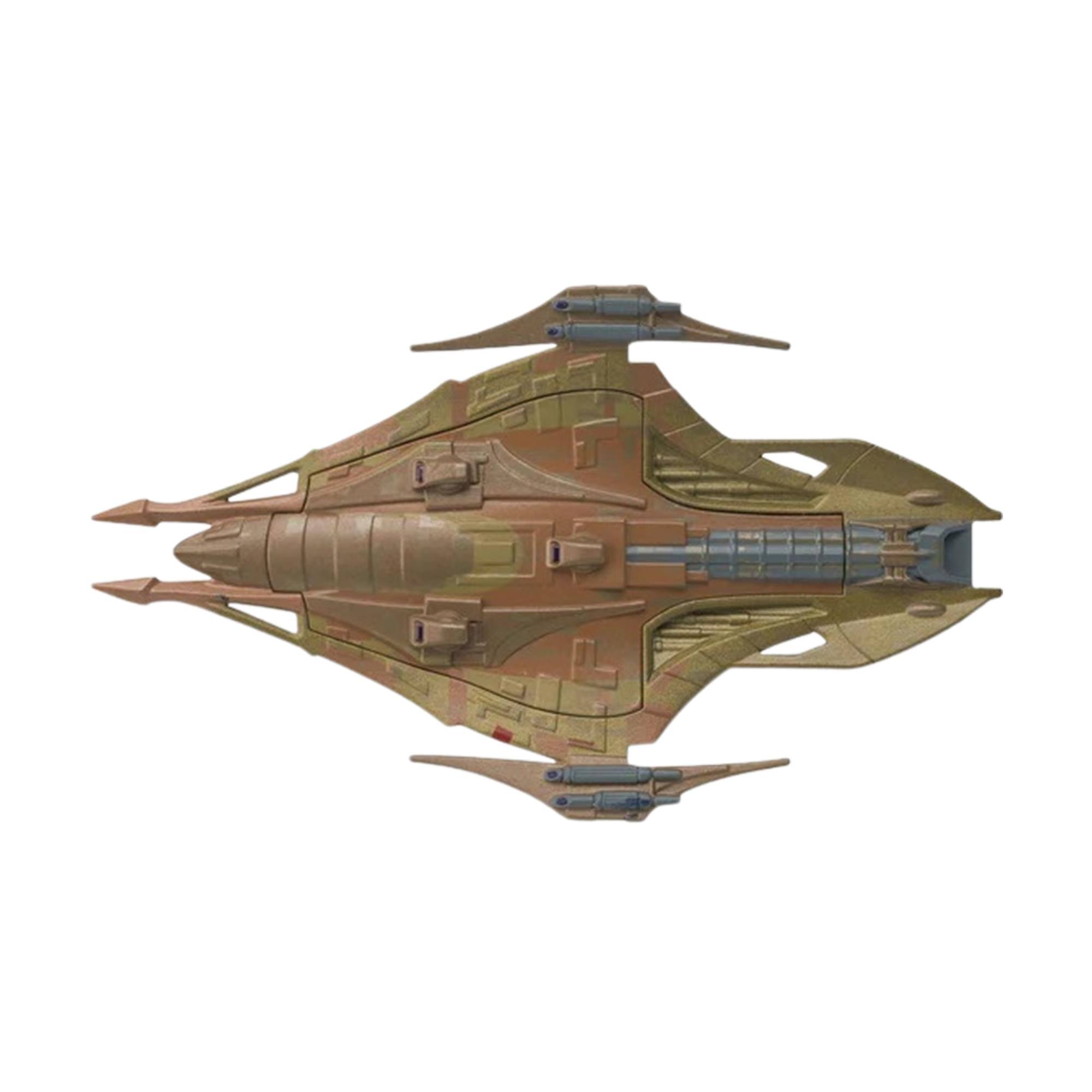 Alt View 3. Eaglemoss - Eaglemoss Star Trek Starship Replica | Lokirrim Fighter - Black.
