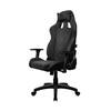 Front. Arozzi - Arozzi Avanti Soft Fabric Ergonomic Gaming Chair – Dark Grey – Cold Cured Molded Foam with Reclining Steel Frame - Dark Grey.
