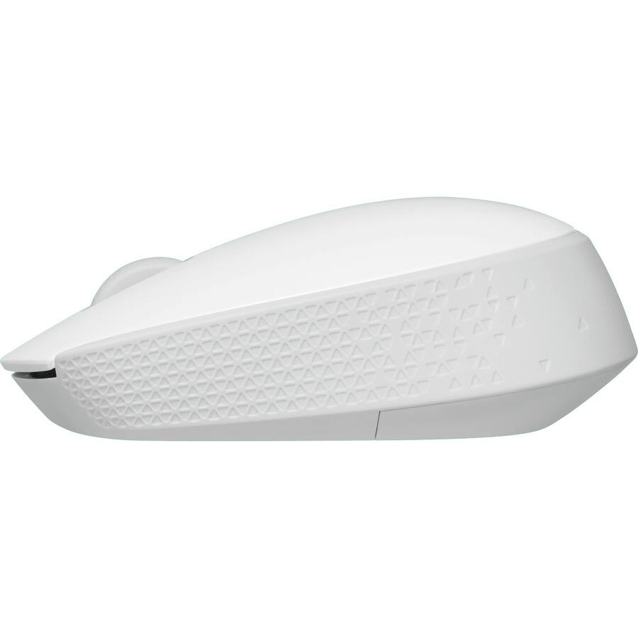 Alt View 1. Logitech - Logitech M170 Mouse - Optical - Wireless - Radio Frequency - 2.40 GHz - Off White - USB - Symmetrical - Off White.