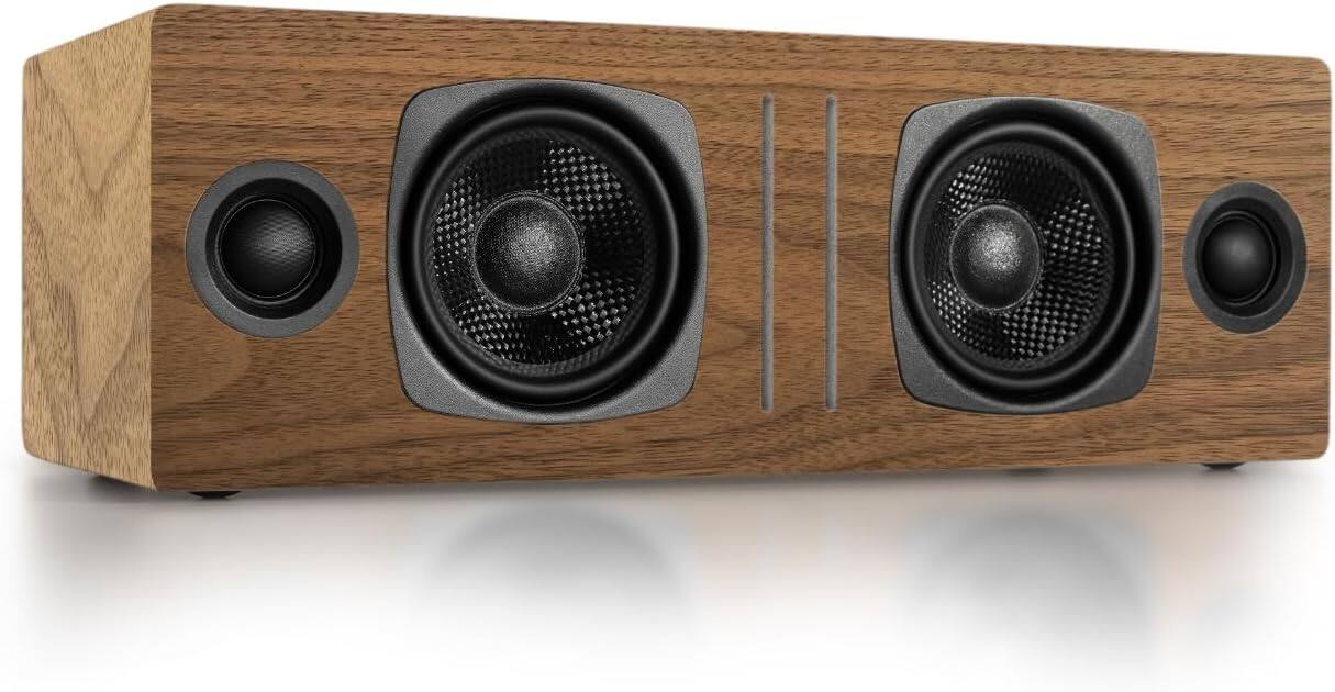 Audioengine - B2 Home Music System w/ Bluetooth aptX (A2 All-in-One) - Walnut