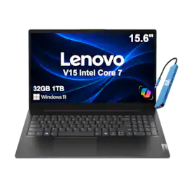 Lenovo - Upgraded - V15 Gen 5 15.6" FHD Business Laptop - Intel Core 7 240H with 32GB Memory - 1TB SSD - IST HUB - Windows 11 Home - Black