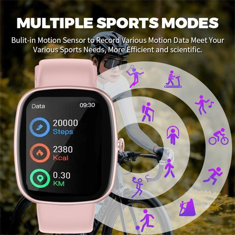 MULTIPLE SPORTS MODES

Bulit-in Motion Sensor to Record Various Motion Data Meet Your Various Sports Needs, More Efficient and scientific.

Data
09:30
20000 Steps
2380 Kcal
0.30 KM