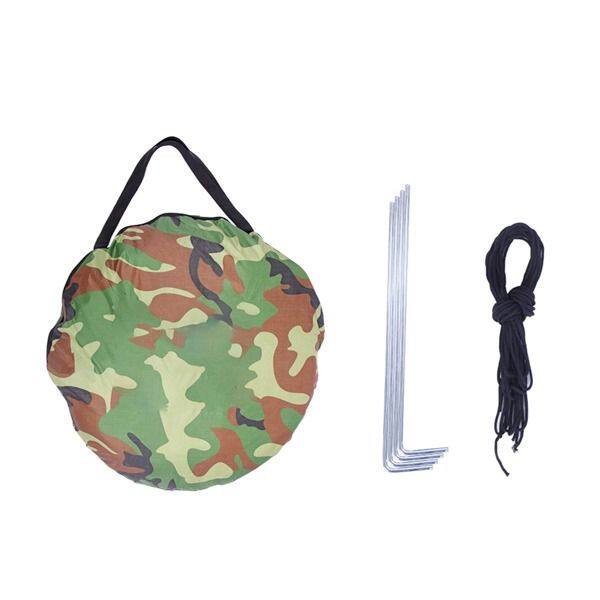 Alt View 4. Loheer - Loheer Pop Up Shower Tent Waterproof Portable Outdoor Changing Room Quick Setup Camping Toilet Tent with Zipper Closure - Green.