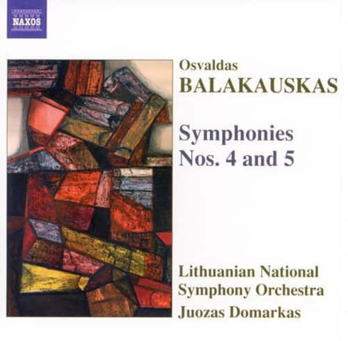 Juozas Domarkas - Balakauskas, O. : Sym 4/5  - COMPACT DISCS