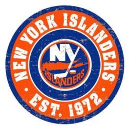 Mustang Drinkware - New York Islanders 22'' Vintage Wall Sign - Multicolor