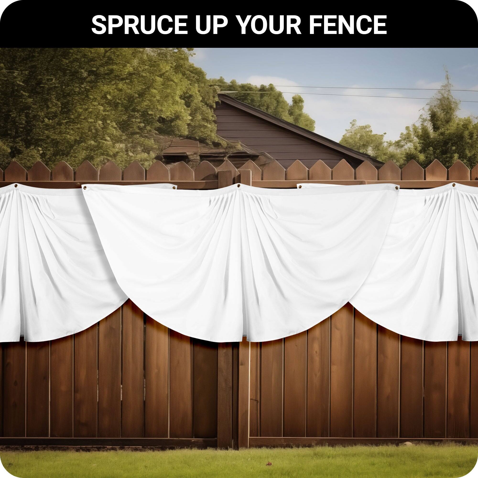 SPRUCE UP YOUR FENCE