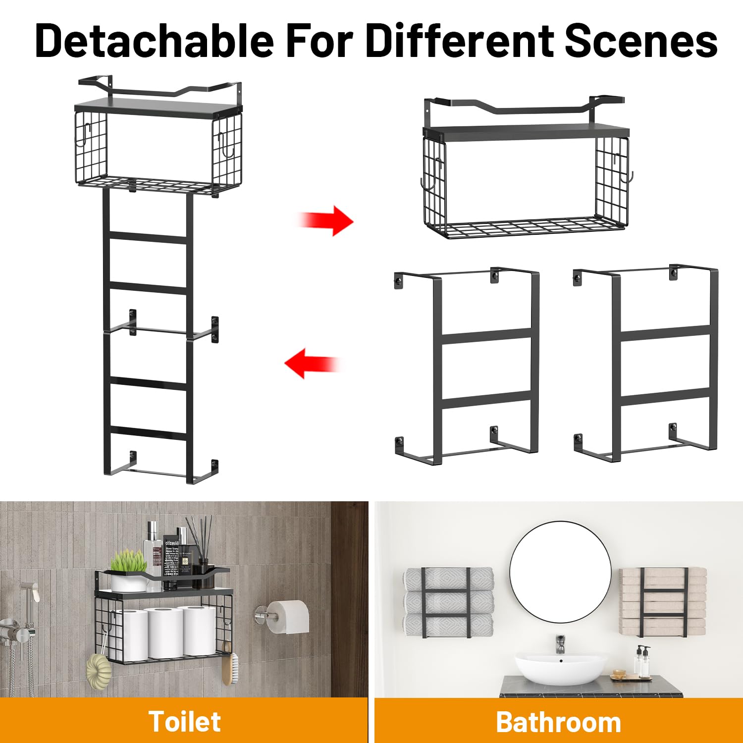Detachable For Different Scenes

Toilet

Bathroom