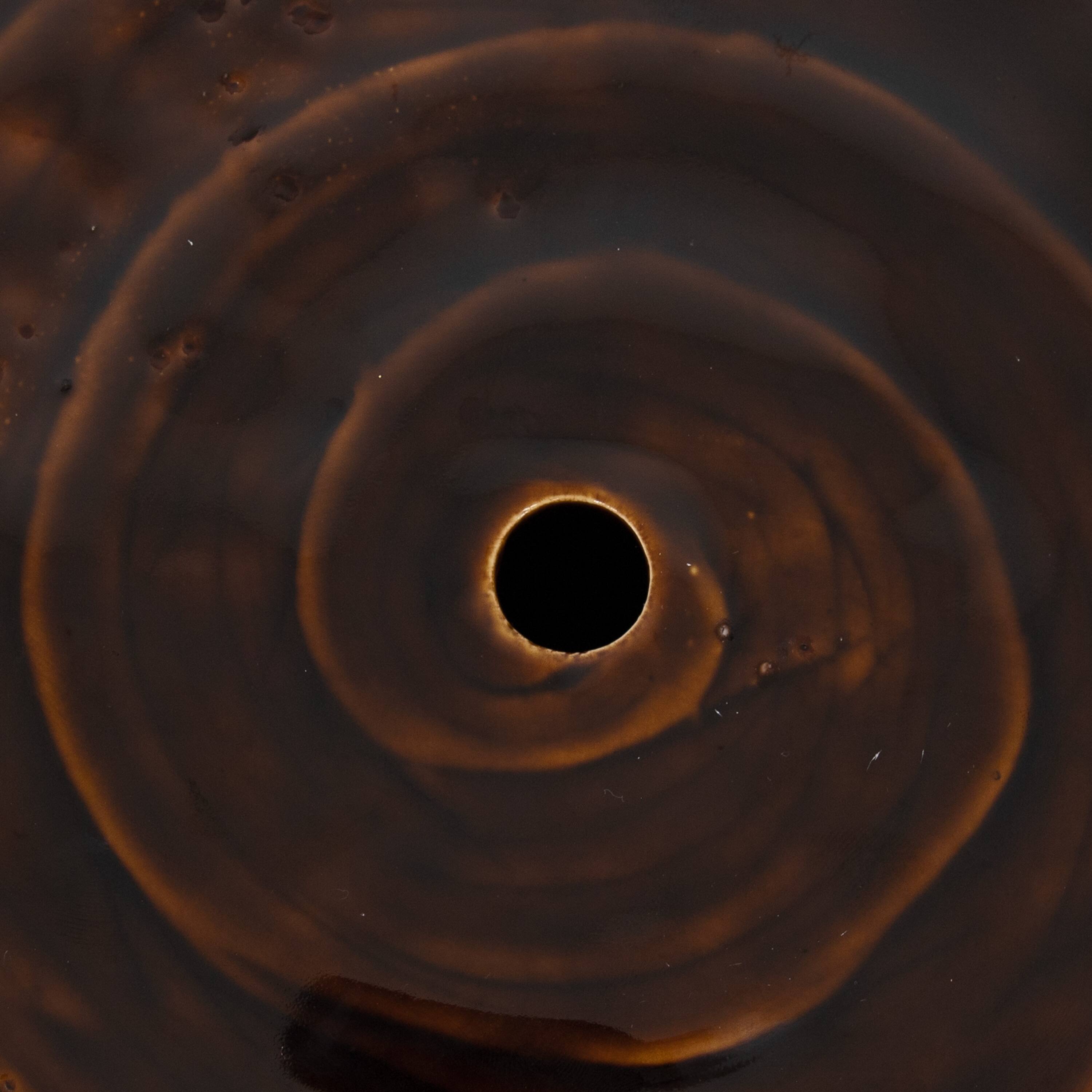 Alt View 5. Sunnydaze - Wood-Look Tiki Head Ceramic Garden Stool - 17” - Brown.