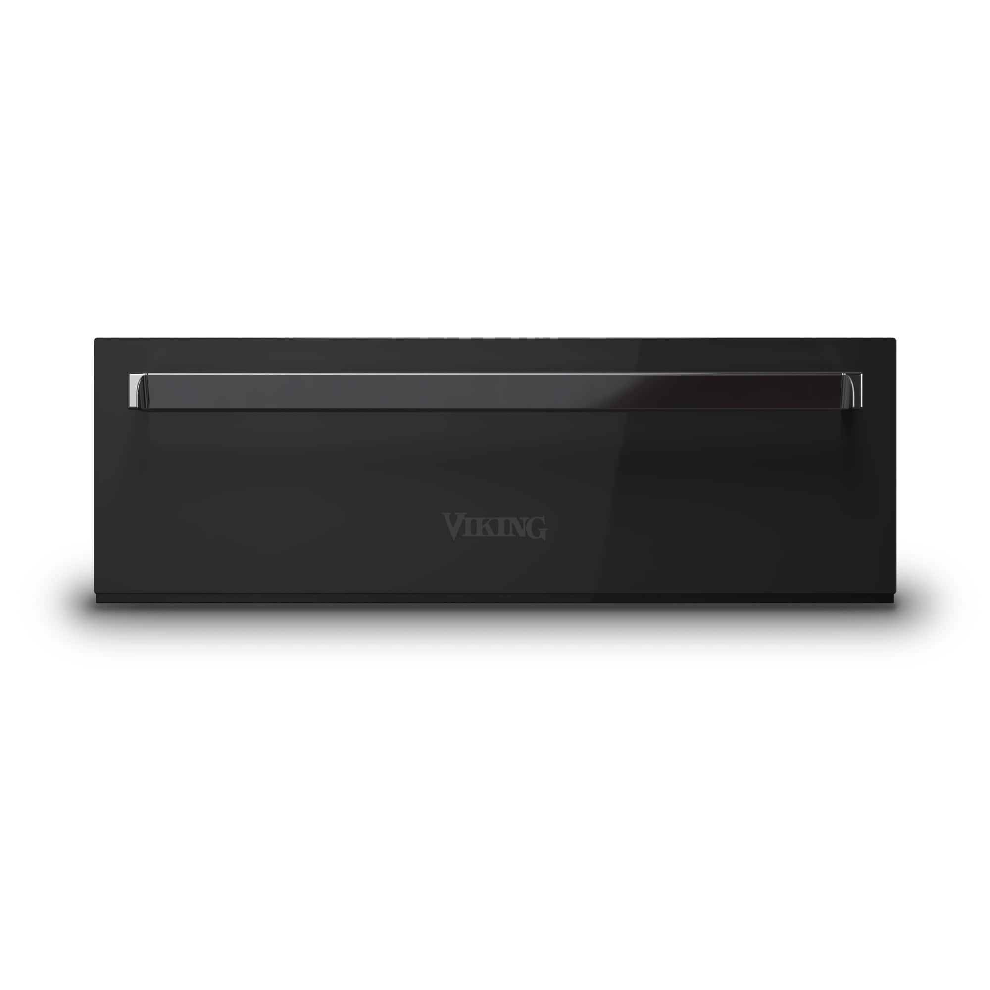 Viking - 30" RVL Electric Warming Drawer - Black Glass - Front_Zoom