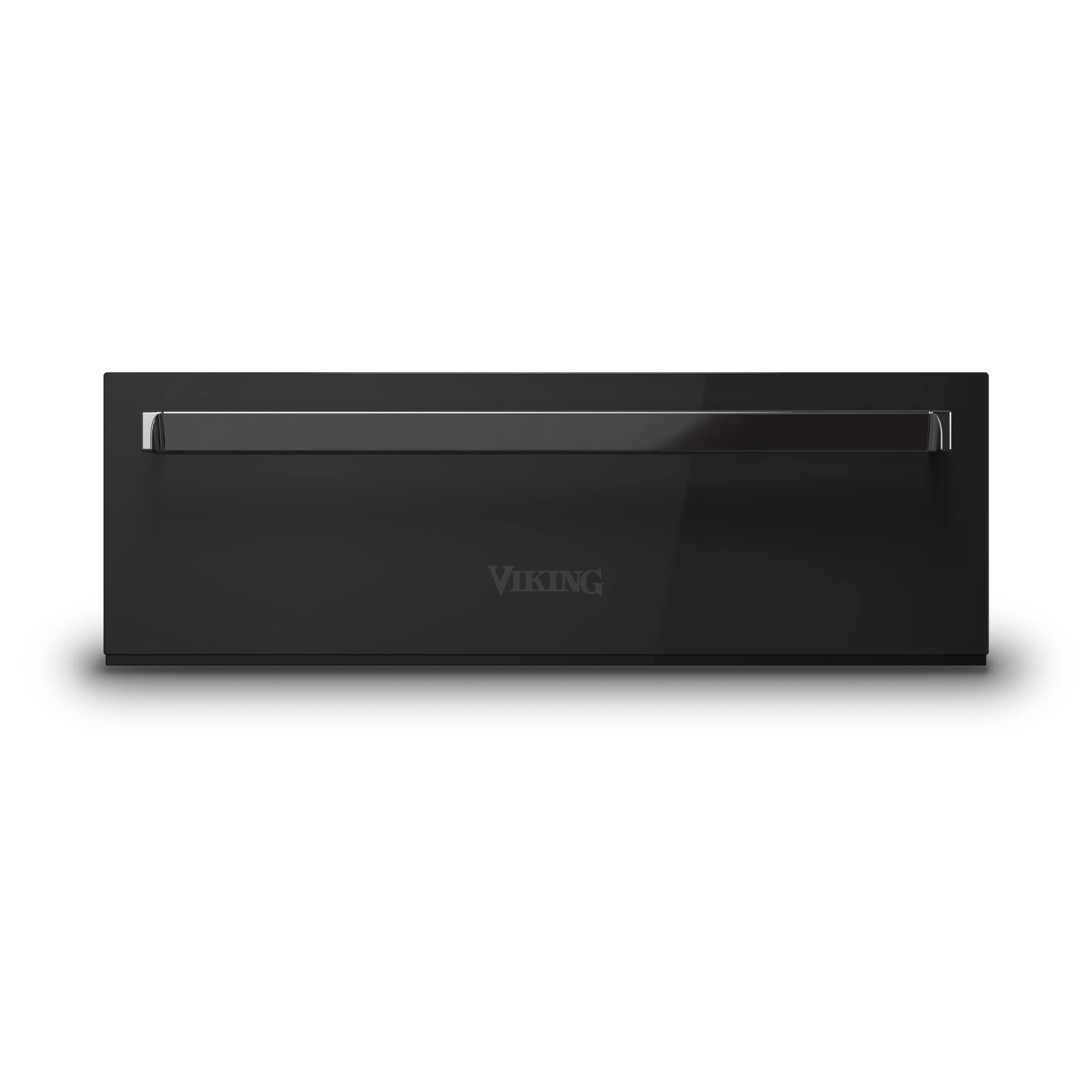 Viking - 30" RVL Electric Warming Drawer - Black Glass