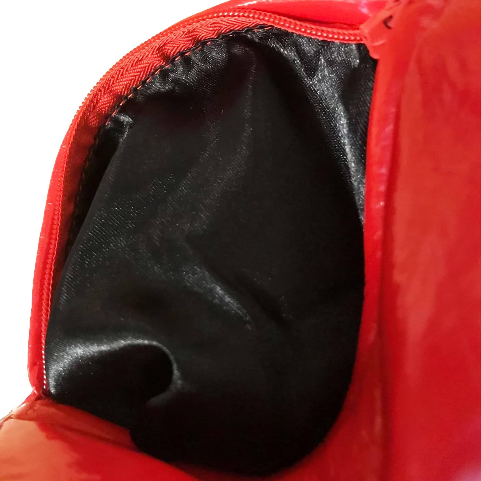 Alt View 1. Rasta Imposta - Red Lips Adult Costume Handbag - Red.