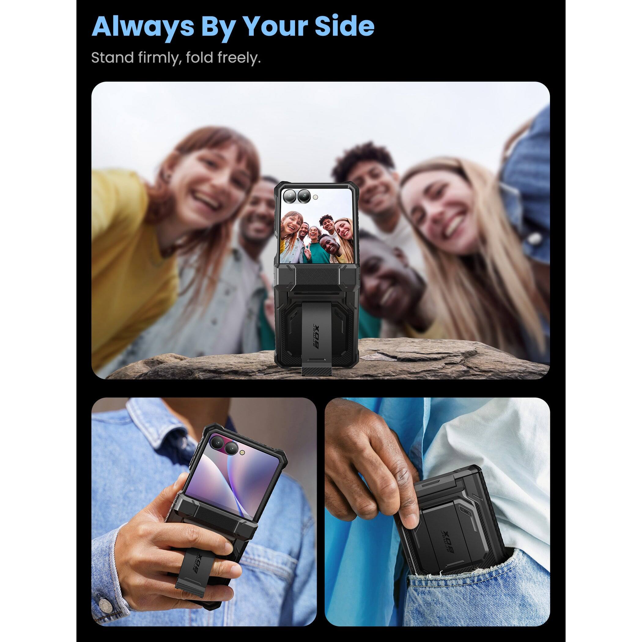 Always By Your Side  
Stand firmly, fold freely.