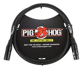 Pig Hog - PHDMX5 3-Pin DMX Lighting Cable (Black, 5-Feet)