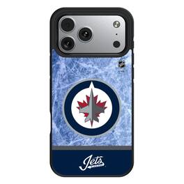 Keyscaper - NHL - Winnipeg Jets Bump Case with 8.2ft Drop Protection - 15 Plus - Multicolor