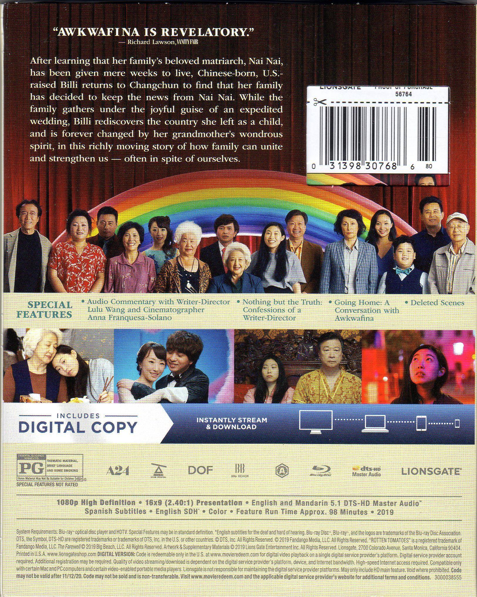 Alt View 1. The Farewell   - BLU-RAY.