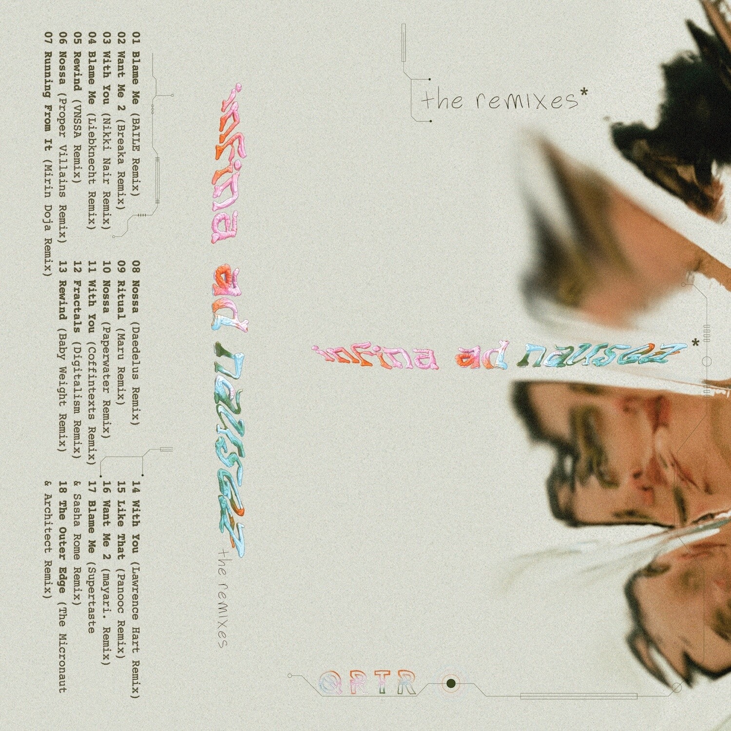 QRTR - Infina Ad Nausea: The Remixes   - CASSETTES price history on PriceWatchPro