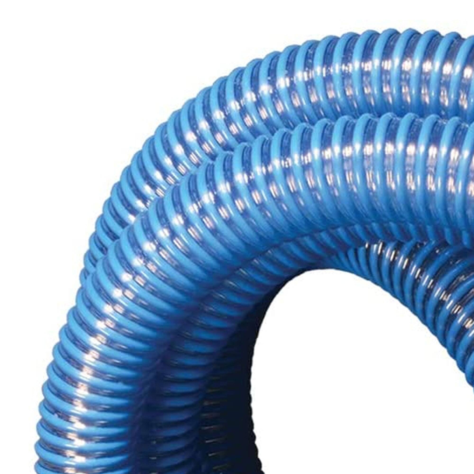 Alt View 1. Apache - Apache 98106501 20 Foot Long 2 Inch Diameter 58 PSI Flexible PVC Pool Hose, Blue - Blue.